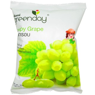 กรีนเดย์คริสปี้องุ่นกรอบ GREENDAY 30 กรัมCRISPY GRAPE 30G.