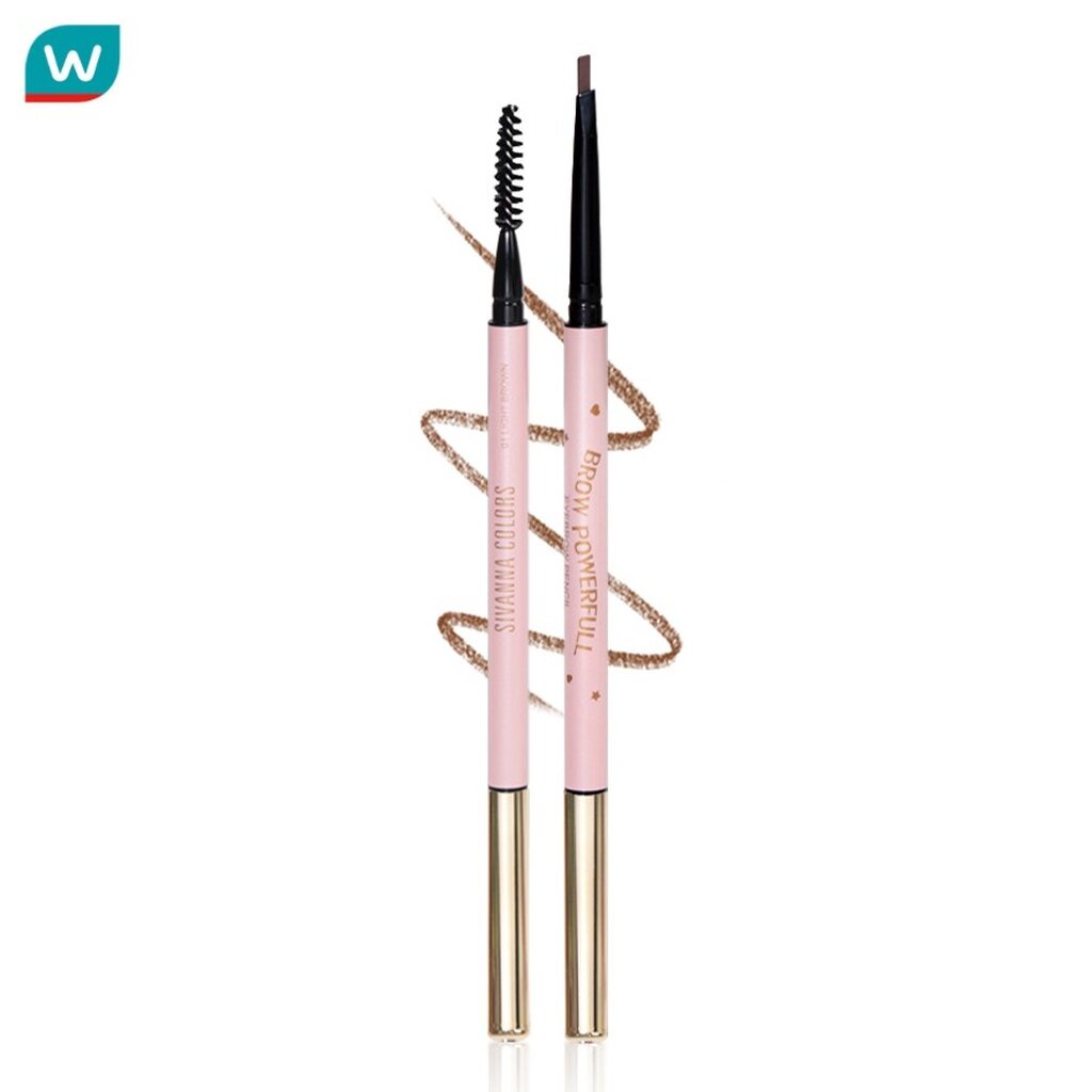 Sivanna ซีเวนน่า พาวเวอร์ฟูล อายบราว เพนซิล 0.1ก. 01 ไลท์ บราวน์