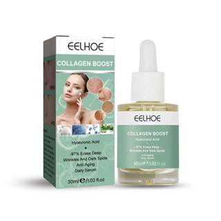 EELHOE Collagen Boost Face Serum Face Essence Anti Wrinkle Anti Aging Whitening Moisturizing Serum UM 30ml