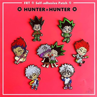 ☸ แผ่นสติกเกอร์ ลายการ์ตูนอนิเมะ HUNTER×HUNTER มีกาวในตัว ☸ แผ่นแพทช์รีดติดเสื้อ สําหรับตกแต่งเสื้อผ้า กระเป๋า DIY 1 ชิ้น