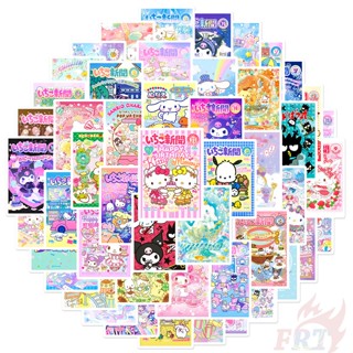 SANRIO 50 ชิ้น / ชุด ❉ ซานริโอ้ โปสเตอร์สติกเกอร์ Comics Magazine Series 03 ขนาดเล็ก ❉ สติกเกอร์แฟชั่น กันน้ํา ลาย Doodle DIY