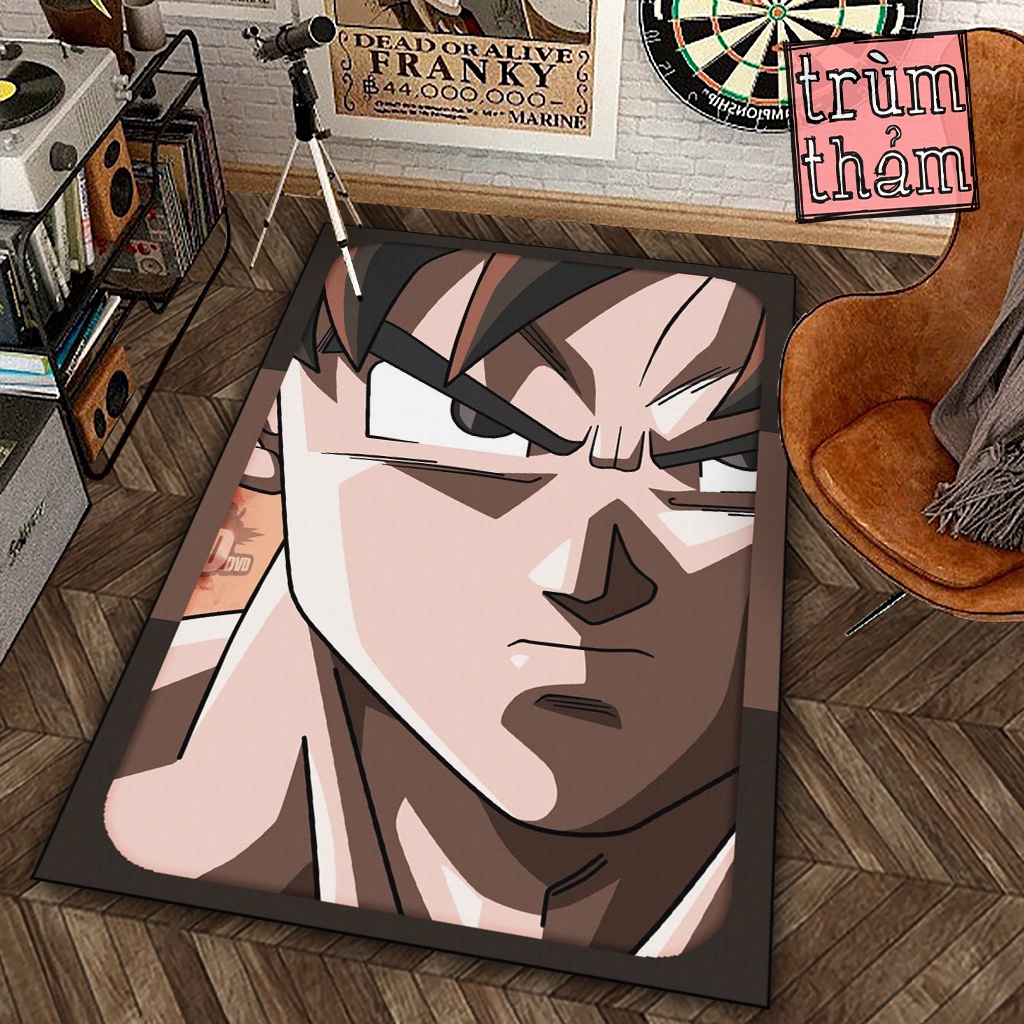 Son Goku 7 Dragon Ball พรมตกแต่งอะนิเมะมังงะ 8Plus ตกแต่งห้องนอนห้องนั่งเล่นสํานักงาน