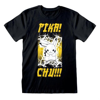 MenS 100% Cotton Pokemon Electrifying Pikachu T Shirt Wholesale Lowest Price Good Quality Tshirts_07