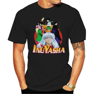 Men t shirt T Shirt  Inuyasha Group Anime Officially Licensed Adult  hotO-neck T-Shirt cotton Tees_01