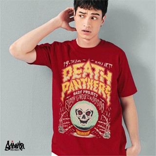 🔥 Sale โล๊ะสต๊อก 🔥  เสื้อยืด รุ่น Doctor Ghost  สีแดงเลือดหมู  ( ลิขสิทธิ์แท้ ) แขนสั้น เสื้อยืดชาย หญิง  TS