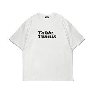 [S-5XL]เสื้อยืดโอเวอร์ไซส์ Oversize sleeve unisex "Table Tennis"