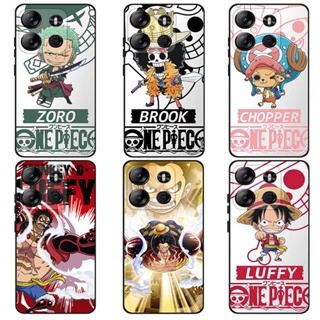 เคส Infinix Smart 7 X6515 Case การ์ตูน One Piece Luffy Soft TPU เคสซิลิโคน โทรศัพท์มือถือ เคส