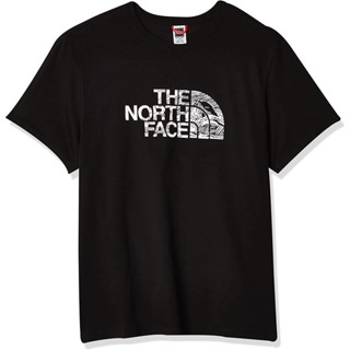 เสื้อยืด ลาย The North Face Wood Dome TNF สีดํา