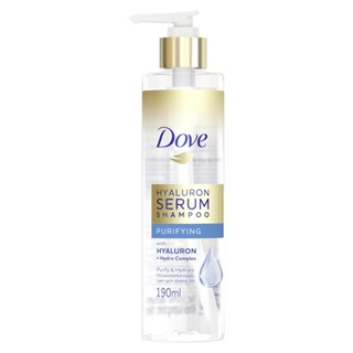 โดฟ SERUM เซรั่มแชมพู เพียวริฟาย190มลDOVE SHAMPOO PURIFYING190ML