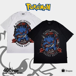 Pokémon Gengar Graphic Tees Pokemon Cotton Tshirt Anime Printing Design Shirt For Man And Woman_07