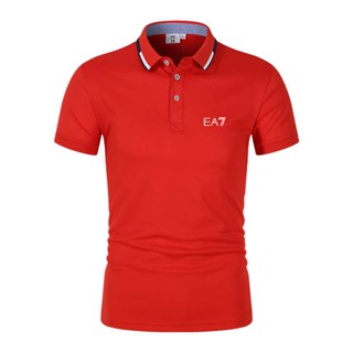 Ea7 เสื้อโปโลแขนสั้น สไตล์นักธุรกิจ สําหรับผู้ชาย ไซซ์ S-4Xl 0683