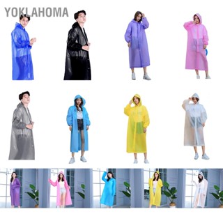 YOklahoma เสื้อกันฝน EVA แบบพกพาไม่ทิ้งกลางแจ้งสำหรับผู้ใหญ่ 150g 18 Silk Frosted Extra Thick