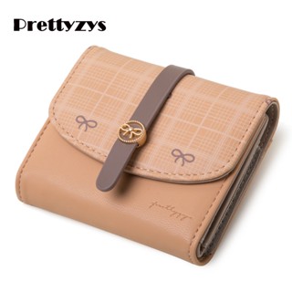 Wallet Prettyzys 2023 Fashion Korean Pu Leather Short For Women