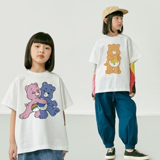 เสื้อยืดคอกลม พิมพ์ลายหมี Care Bears Who Doesnt Care Bear น่ารัก สําหรับเด็ก 2022