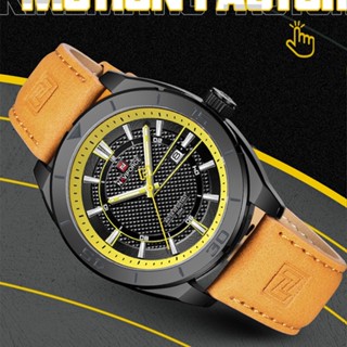 Naviforce 9209 นาฬิกาข้อมือสปอร์ตลําลอง เรืองแสง กันน้ํา สําหรับผู้ชาย