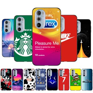 เคสโทรศัพท์มือถือ ซิลิโคนนิ่ม Tpu สีดํา สําหรับ Motorola Edge 30 Pro 5G Moto Edge30Pro