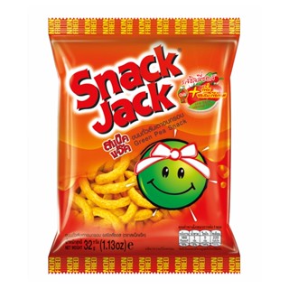 สแน็คแจ็ค กรัม รสชิลลี่ซอส 34SNACK JACK CHILLISAUCEANDKETCHUP34G