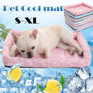 COD❄️ที่นอนสัตว์เลี้ยง Pet Cool mat ที่นอนเย็น สำหรับตว์เลี้ยง แผ่นลเย็น ที่นอนสุนัข แผ่นทำความเย็น สําหรับฤดูร้อน