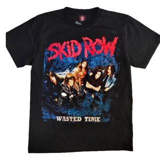 เสื้อวงร็อค Skid Row Tshirt Rock เสื้อยืดวงร็อค Skid Row