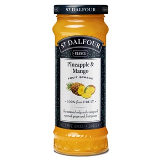 เซนต์ดาลฟูร์แยมสับปะรดและมะม่วง284กST.DALFOUR MANGO PINEAPPLE N284G