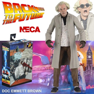 งานแท้ Original Neca Back to the Future แบ็คทูเดอะฟิวเจอร์ Doc Emmett Brown ด็อก ดร. เอ็มเม็ตต์ บราวน์ ด็อค ศาสตราจารย์