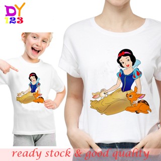 snow White unisex Funny kids tshirt Printed girls&amp;boys kids Short Sleeve Tshirt Homme Tee Shirt To_03