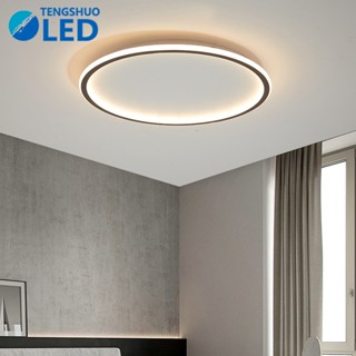 TengShuo LED โคมไฟเพดานกลมบางพิเศษ,โคมไฟห้อยเพดาน 30/40cm. โคมไฟโมเดิร์น โคมไฟติดเพดาน โคมไฟเพดานสวยๆ ไฟติดห้องนอน