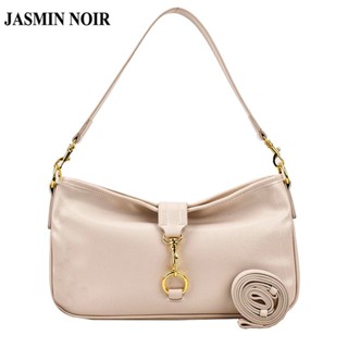 Jasmin NOIR กระเป๋าสะพายไหล่ กระเป๋าถือ หนัง PU สําหรับสตรี