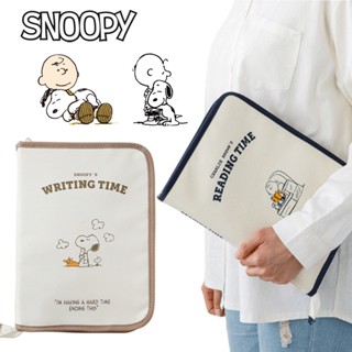 Snoopy กระเป๋าแล็ปท็อป เพื่อ iPad Airpro 11 13 Inches Case for Macbook Air Pro 11 13 Inch สมุด ยาเม็ด IPad ฝาครอบคอมพิวเตอร์ กระเป๋าน่ารัก