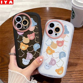 เคสโทรศัพท์ซิลิโคน แบบนิ่ม ลายการ์ตูนหมี กันกระแทก สําหรับ Realme 10 C35 C33 C21Y C11 2021 C25Y C21 Realme5 5i 6i C3 C25 C15 C12 C2