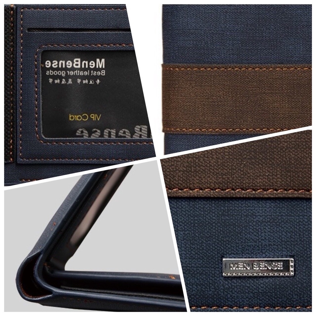 🌸 กระเป๋าสตางค์ ผู้ชาย ใบสั้น กระเป๋าหนัง งานพรีเมี่ยม ใส่บัตรได้หลายใบ 🌸 - รูปที่ 3