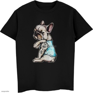 ▥▧✔Fashion Men T-shirt Bioshick French Bulldog Im Not A Pug Frenchie Shirt Funny Men Cotton Shirt H_04