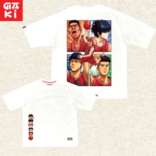 GAKI - ANIME INSPIRED COMFY OVERSIZED SHIRT - SLAM DUNK - SHOHOKU_09