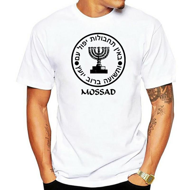 New Israel Army Mossad Israeli CIA IDF Israeli Graphic T Shirt Men Women Cotton Military Style Print