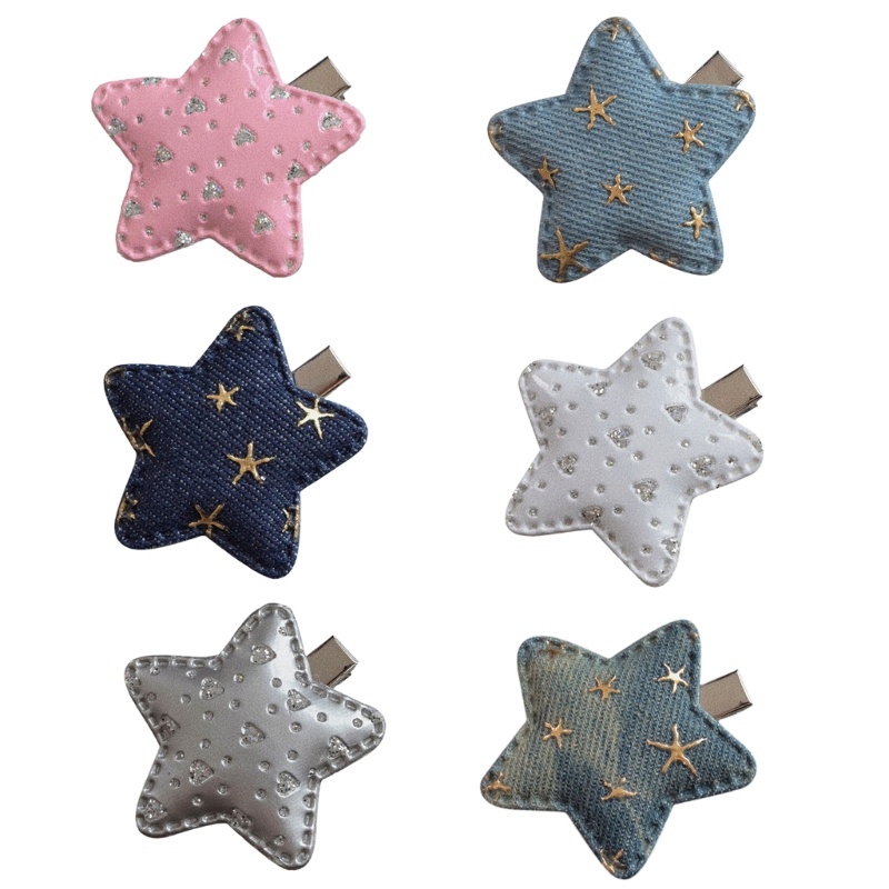Cadiling Star Hairpin Star Barrettes Star Bobbys Pin y2kStar กิ๊บติดผม y2kกิ๊บติดผม