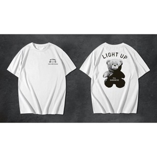 เสื้อยืด พิมพ์ลาย DISTRO LIGHT UP TEDDY BEAR_02