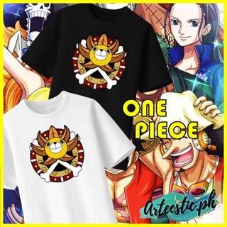  ใหม่เอี่ยมONE PIECE 1 GOING MERRY เสื้อเชิ้ตผ้าฝ้ายคุณภาพสูง Unisex 7 สี ขนาดเอเชีย vUv