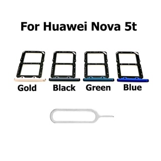 ถาดใส่ซิมการ์ด SD อะไหล่ซ่อมแซม สําหรับ Huawei Nova 5T