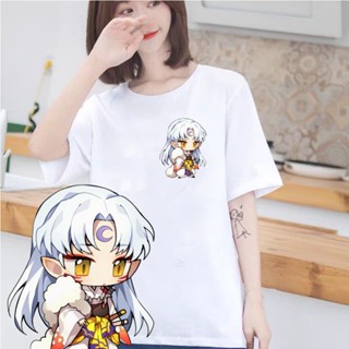 Inuyasha Short sleeve T-shirt Women Tee Tops XT49107_01