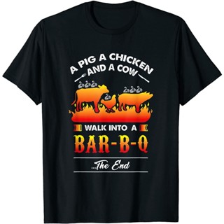 A Pig A Chicken And A High Quality Unisex Men T Shirt Casual Streetwear T Shirt Tshirt Unisex T Shirt Male T-shirt _02