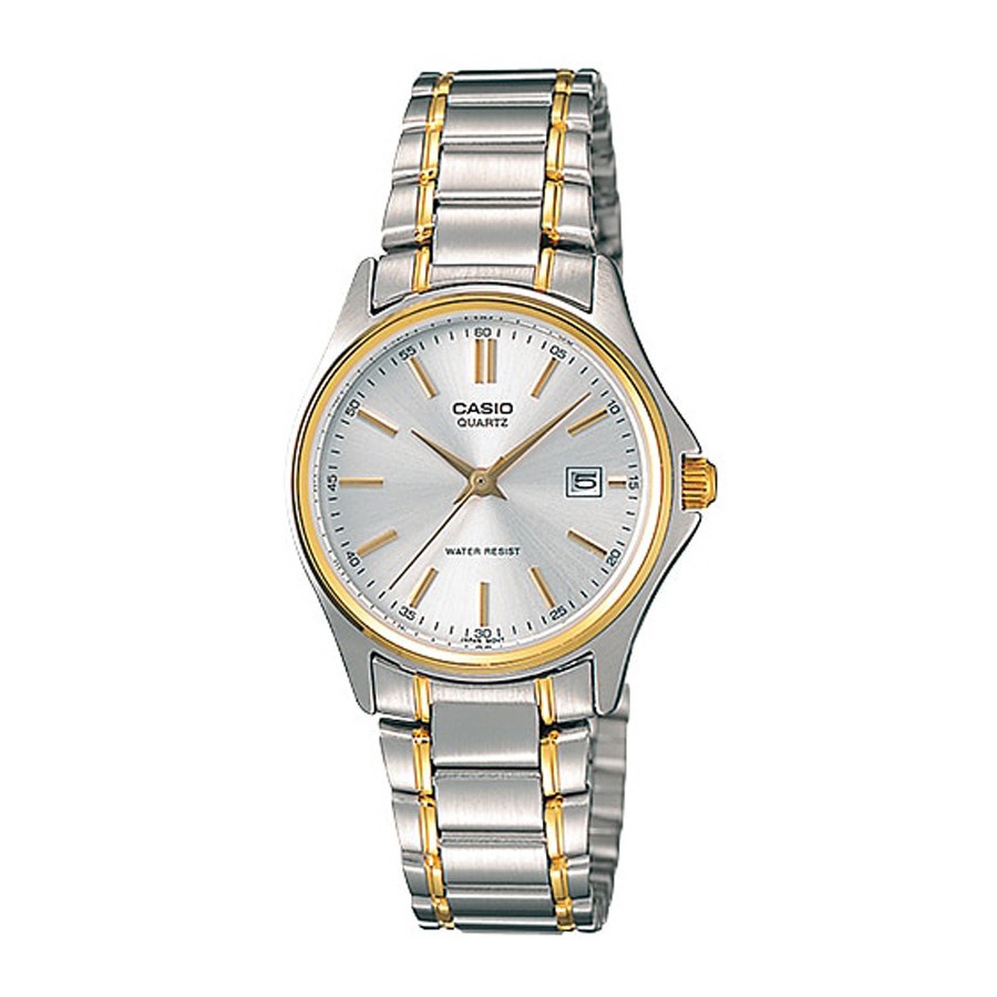 🔥🔥ส่งเร็วCasio Standard นาฬิกาข้อมือผู้หญิง สายสแตนเลส รุ่น LTP-1183,LTP-1183G,LTP-1183G-7A - สีเงิน สลับ ทอง