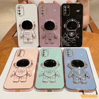 เคส POCO M3 M4 โทรศัพท์มือถือ ลายนักบินอวกาศ พร้อมขาตั้ง สําหรับ 1YHY