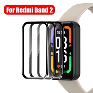 สําหรับ Xiaomi Redmi Band 2 สมาร์ทวอทช์ เต็มโค้ง นิ่ม ป้องกันหน้าจอ ฟิล์มป้องกัน แบบใส