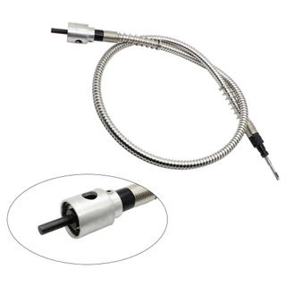 สายอ่อนต่อเครื่องเจียร-สว่านไฟฟ้า ขนาดเเกน0.3-6.5มิล แกนจับ 3 mm ยาว 100mm สำหนับงานแกะสลัก เครื่องเจียรสายอ่อน