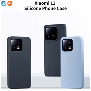 Xiaomi 13/13 Pro โทรศัพท์มือถือ 13 Xiaomi 13 เคสซิลิโคน ป้องกัน เป็นมิตรกับผิว ซิลิโคนเหลว อย่างเป็นทางการ ของแท้ สินค้าป้องกันการตก ปิด ป้องกัน เคสของขวัญ แฟนสาว