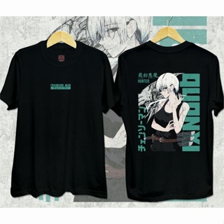 ✿Chainsaw Man - Quanxi อะนิเมะเสื้อคลาสสิกเสื้อยืดผ้าฝ้ายเสื้อสำหรับชายหญิง