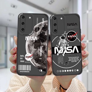 เคสโทรศัพท์มือถือแบบนิ่ม TPU ลายนักบินอวกาศ NASA สําหรับ Samsung A10S A50 A20S A03S J7 Prime A02S A20 A72 A32 A52 A12 A51 A50S A10 A30S A52S A30 M12 M10 M01S A54 A15 A16 A9 A5 Y12 Y20 A12