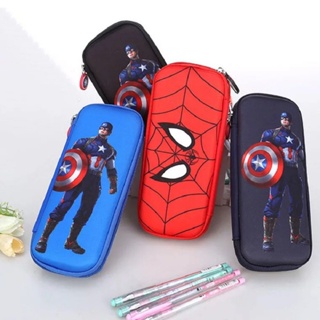 1mwn Captain America Spiderman pencil case student stationery YIUV