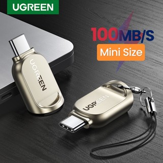 Ugreen อะแดปเตอร์การ์ดรีดเดอร์ USB C TF Micro SD Type C OTG สําหรับแล็ปท็อป OS Micro SD Card Reader