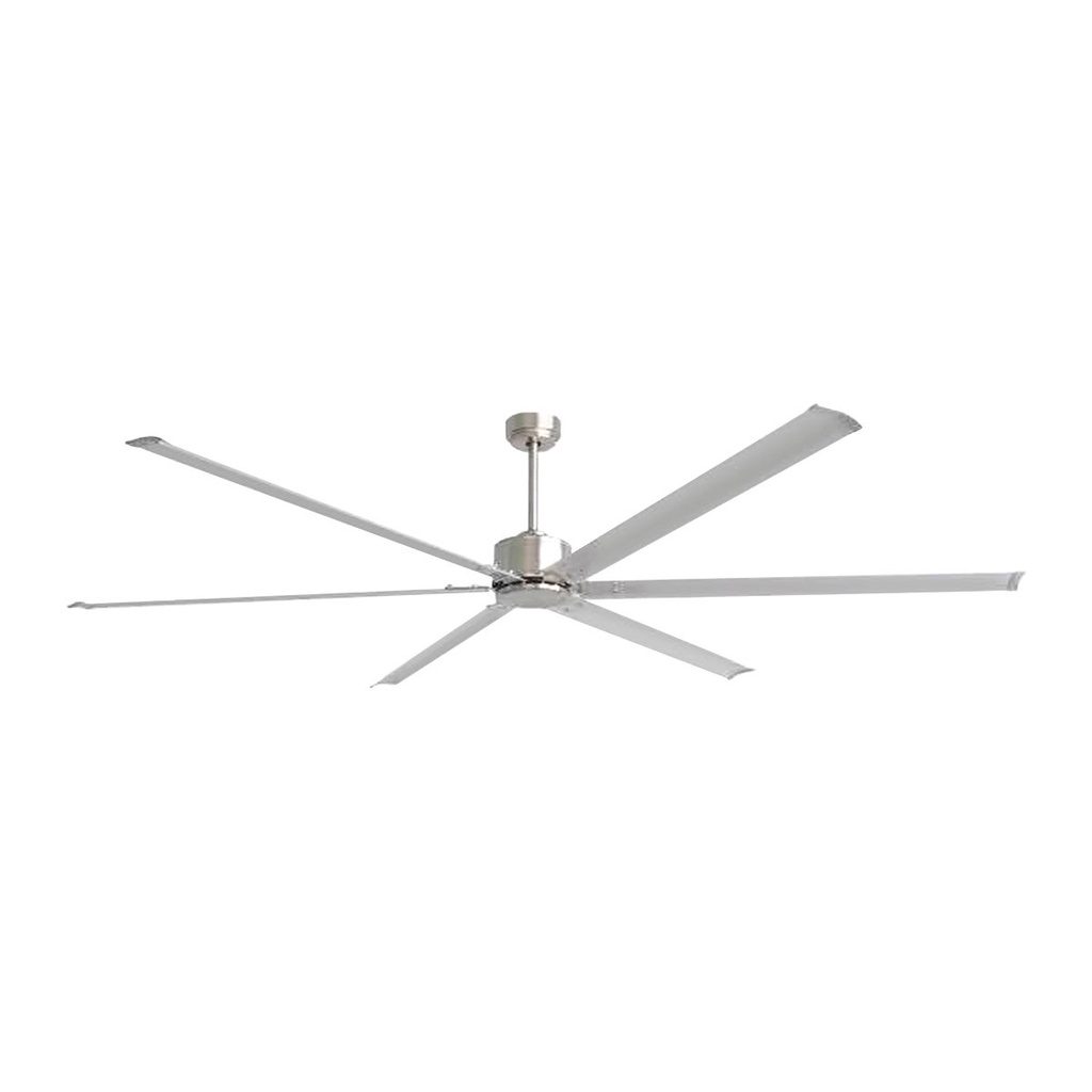 พัดลมเพดานอะลูมิเนียม (รีโมตคอนโทรล) WIN FAVOUR รุ่น WFDC32(BN) ขนาด 72 นิ้ว สีนิเกิลปัดเงา